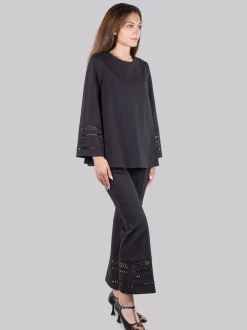 Blusa girocollo